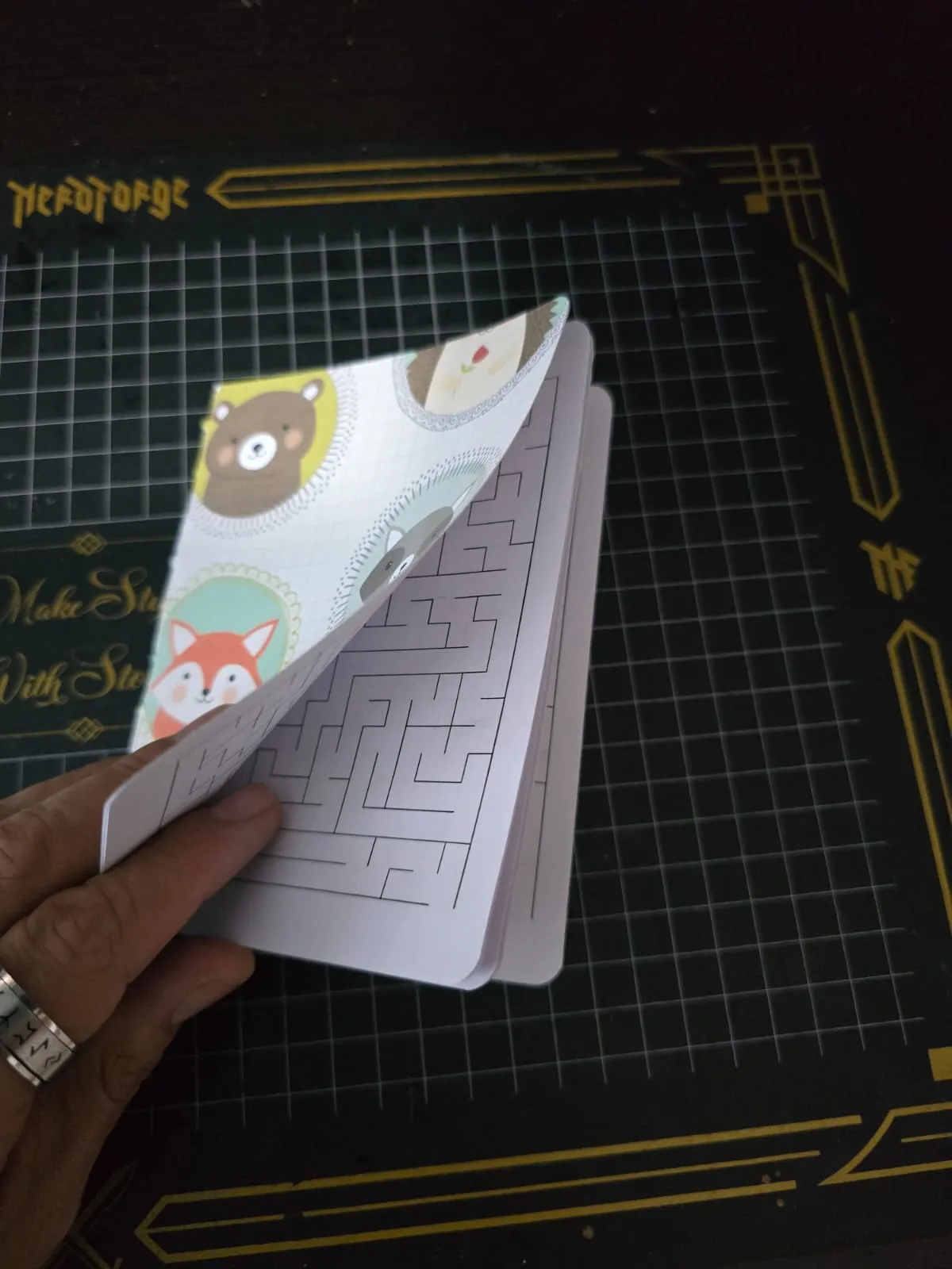 And this is what we hand-made